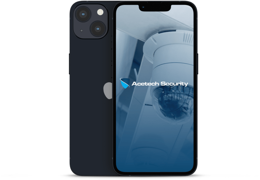 Acetech Security CCTV Monitoring App Iphone
